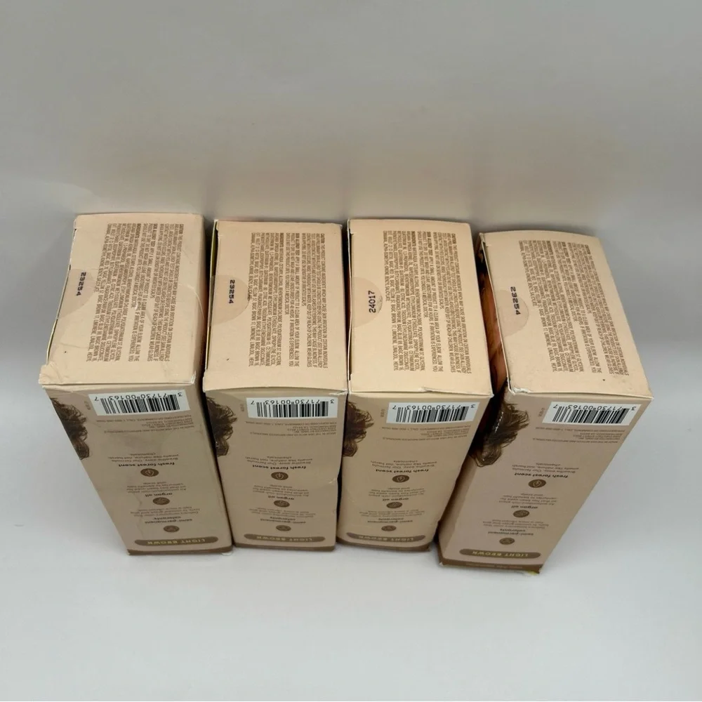 4X Hims Hair Color‎ & Conditioner Under Cover Light Brown 5 fl oz New
